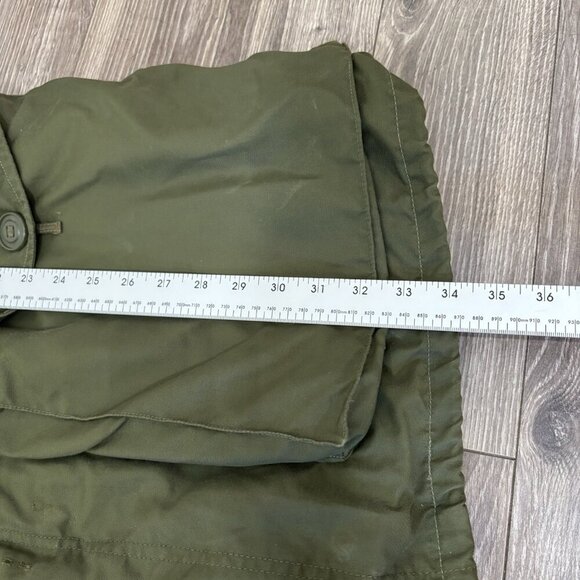 VTG Canadian Army Extreme Cold Weather Parka Winter Coat OG107 Short/Med 63/67" - Picture 7 of 16